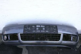 Audi A6 4B Frontstoßstange Stoßstange vorn vorne Stoßfänger grau Facelift - Bild 1