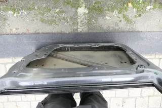 VW Touran 1T 1T3 Tür vorne rechts Beifahrertür grau LD7X - ohne Anbauteile grau - Bild 5