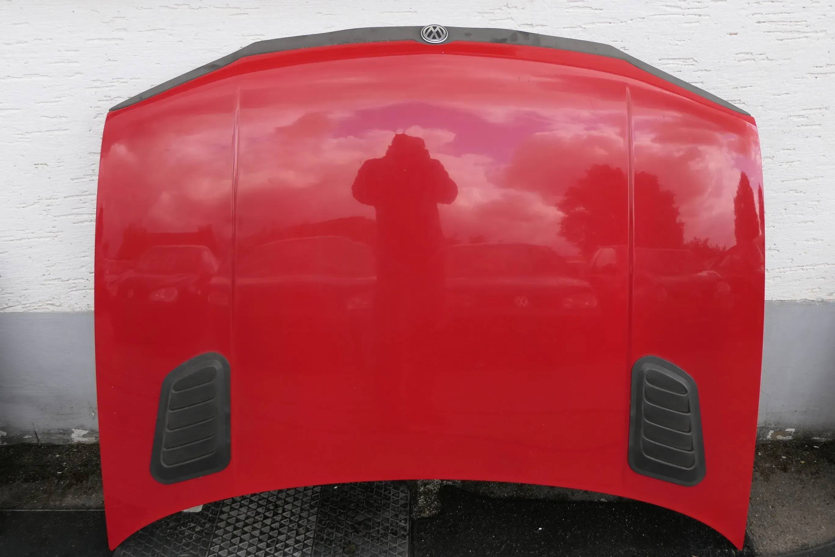 VW Golf 4 Motorhaube Haube Klappe vorne rot LP3G Tuning Sport - Bild 1
