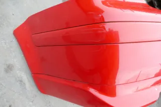 VW Bora Limousine Stoßstange hinten Heckstoßstange rot LP3G Oettinger Heckansatz - Bild 2