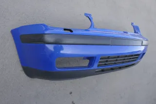 VW Golf 4 Stoßstange vorne Frontstoßstange Stoßfänger blau LW5Z SWR - Bild 3