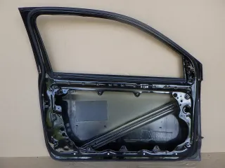 VW Polo 9N 9N3 Tür vorne links Fahrertür schwarz LC9Z metallic met 2/3-Türer - Bild 2