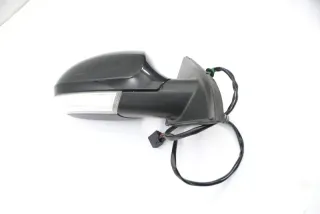 VW Passat 3C elektrischer Spiegel Außenspiegel rechts Glas Blinke schwarz L041 - Bild 2
