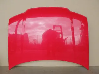VW Bora Motorhaube Haube Klappe vorne rot LP3G - Bild 1