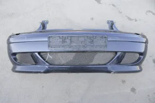 VW Golf 4 Stoßstange vorne Stoßfänger vorn vorne blau LC5M Sport Tuning Lippe An - Bild 1