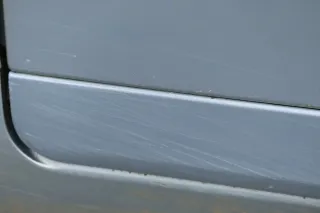A4 B7 8E NUR Zierleiste Leiste Abdeckung Tür vorne links unten blau LY5J - Bild 2