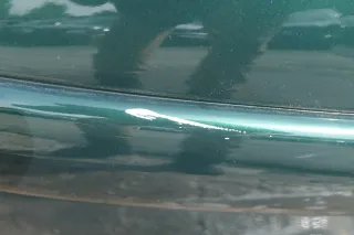 VW Bora Stoßstange vorne Frontstoßstange Stoßfänger vorn grün LC6M SWR - Bild 4