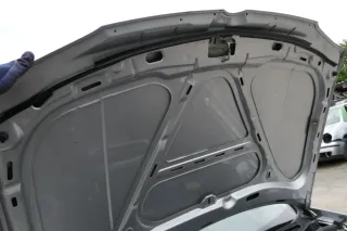 VW Golf 4 Motorhaube Haube Klappe vorne silber grau LA7W grau reflexsilber - Bild 5