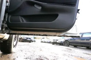 Audi A4 B5 Tür nur Türblatt vorn rechts Beifahrertür grau silber LY7M Kombi Limo - Bild 6