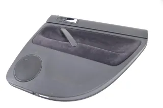 VW Passat 3BG Türverkleidung Verkleidung Tür hinten rechts schwarz Velour - Bild 3