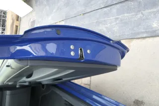 VW Fox 5Z Tür vorne rechts Beifahrertür blau LL5M - Bild 10