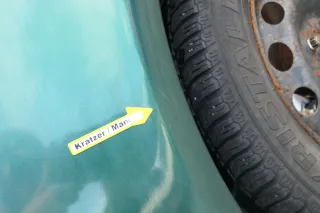 VW Sharan Kotflügel links vorne grün LC6P bis ca. Ende 1999 passend - Bild 4