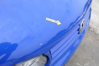 VW Golf 4 Motorhaube Haube Klappe vorne blau LW5Z - Bild 5