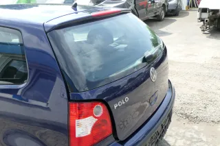 VW Polo 9N3 9N Heckklappe Kofferraumklappe Klappe blau LB5N ohne Anbauteile - Bild 4