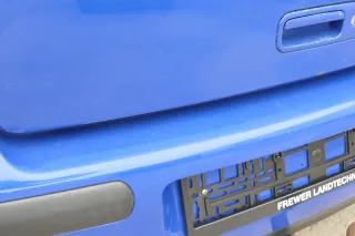 VW Golf 4 Limousine Stoßstange hinten Heckstoßstange Stoßfänger blau LW5Z - Bild 9