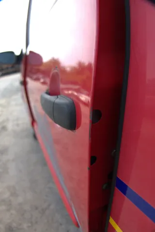 VW Sharan 7M Seat Alhambra Tür links hinten rot bis ca. Bj.1999 -  Alte Modell - Bild 8