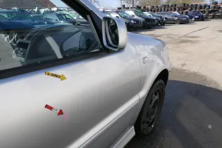 VW Polo 6N 6N2 Tür vorne rechts Beifahrertür 2/3-Türer silber LA7W - Bild 5