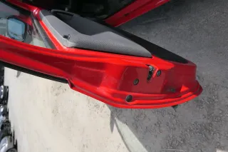 VW Lupo Seat Arosa Tür vorne links Fahrertür rot LP3G (mechanischer Fenster - Bild 2
