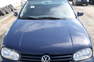 VW Golf 4 Motorhaube Haube Klappe vorne blau LA5G - Bild 1