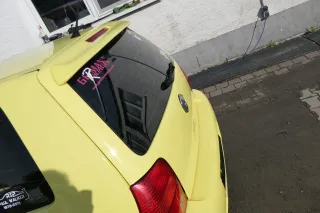 VW Lupo 6X Heckklappe Klappe Kofferraumklappe Scheibe gelb LD1B Spoiler Tuning - Bild 2