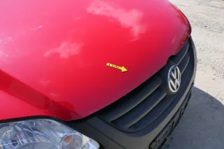 VW Fox 5Z Motorhaube Klappe vorn vorne rot LY3D Haube - Bild 4