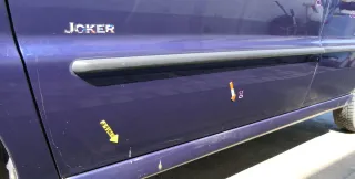 VW Polo 6N 6N2 Tür vorne links Fahrertür 4/5-Türer blau LB5N ohneAnbauteile - Bild 2
