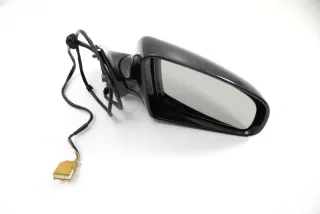 Audi A4 B6 B7 8E Spiegel Außenspiegel rechts elektrisch verstellbar Schwarz LZ9W - Bild 1
