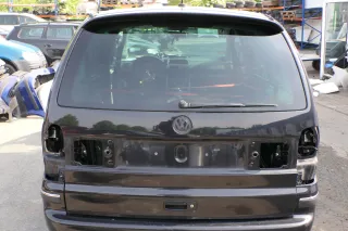 VW Sharan 7M Heckklappe Scheibe Klappe hinten ab Bj.2000 schwarz LC9Z Spoiler - Bild 1