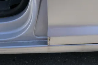 VW Touran 1T 1T3 Tür vorne rechts Beifahrertür grau silber LA7W reflexsilber 1 - Bild 2