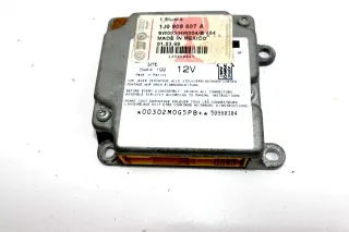 VW Passat 3B Steuergerät Airbag Airbagsteuergerät 1J0909607A 1J0909607 - Bild 1