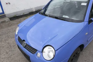 VW Lupo Motorhaube KLappe vorne grau blau LR5A softblau Frontklappe Haube - Bild 3