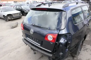 VW Passat 3C Kombi Variant Heckklappe Klappe Scheibe grau blau LC5F - ohne Anbau - Bild 3