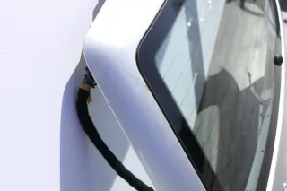 VW Lupo 6X Heckklappe Klappe Kofferraumklappe Scheibe silber LR7X - Bild 8