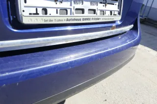 VW Passat 3C Kombi Stoßstange hinten Heckstoßstange Stoßfänger blau LC5E - Bild 7