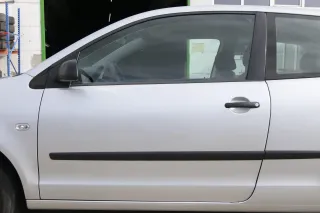 VW Polo 9N 9N3 Tür vorne links Fahrertür 2/3-Türer silber LA7W -ohne Anbauteile - Bild 1