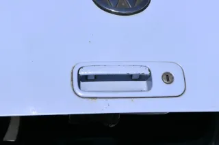 VW Lupo 6X Heckklappe Klappe Kofferraumklappe Scheibe grau blau LR5D ohne Anbaut - Bild 5