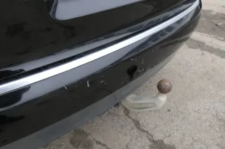 Audi A4 8E B6 Kombi Avant Stoßstange hinten mit Spoiler schwarz LY9B brilliant - Bild 6
