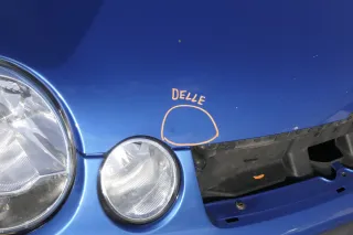 VW Polo 9N Motorhaube Klappe vorne blau LA5M bisca.Bj.2004 - Bild 7