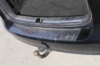 VW Passat 3C Kombi Stoßstange hinten Heckstoßstange Stoßfänger schwarz LC9X blac - Bild 2