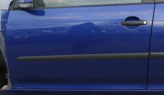 VW Golf 5 V 1K Tür vorne links Fahrertür 4/5-Türer blau LA5J laserblue TÜRBLATT - Bild 1