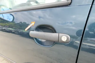 VW Golf 4 Bora Tür vorne links Fahrertür 4/5-Türer Kombi Variant grün LC6X - Bild 8