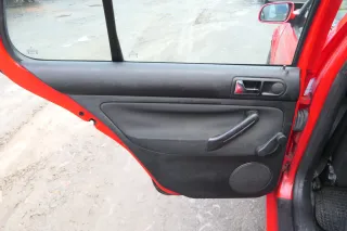 1x VW Golf 4 1J Limousine Türverkleidung Verkleidung Tür hinten links schwarz - Bild 4
