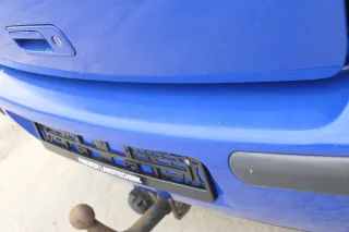 VW Golf 4 Limousine Stoßstange hinten Heckstoßstange Stoßfänger blau LW5Z - Bild 10