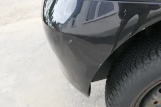 VW Fox 5Z Stoßstange hinten Stoßfänger schwarz LC9Z uni Heckstoßstange - Bild 7