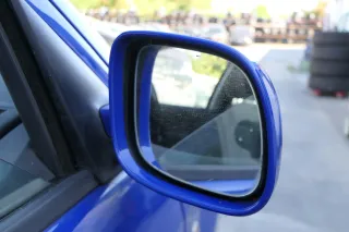 Skoda Fabia 6Y elektrisch Spiegel Außenspiegel rechts mit Glas blau LF5K - Bild 2