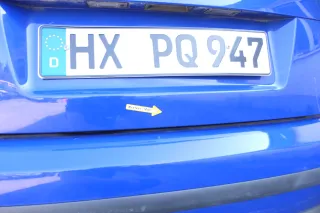 Skoda Fabia 6Y6 Schrägheck Heckklappe Kofferraumklappe hinten blau LF5K - Bild 2