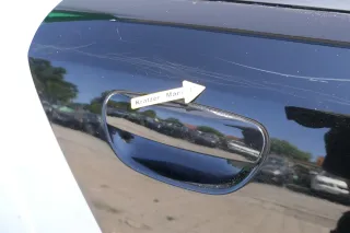 Audi A4 B6 8E nur Türblatt Tür hinten rechts schwarz LY9B Kombi+Limo - Bild 9