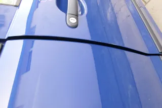 VW Fox 5Z Tür vorne rechts Beifahrertür blau LL5M - Bild 11