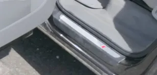 4x Audi Q7 4L Einstiegsleisten rechts + links vorne + hinten S-line Leisten - Bild 3