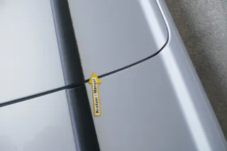 VW Golf 4 Tür vorne rechts Beifaahrertür 2/3-Türer silber grau LB7Z ohneAnbaute - Bild 5